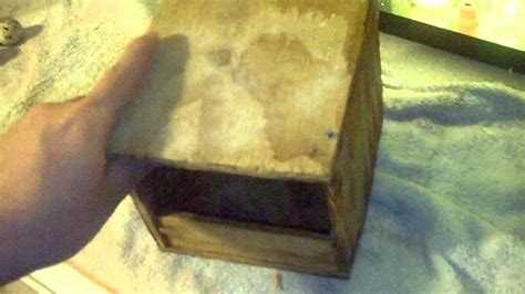 Button Quail Nest Box I Use With Measurements Youtube