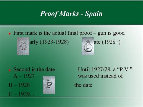 Proof Marks And Identification Understanding Firearms Markings 1880