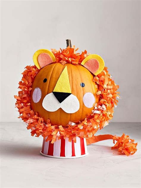 Easy No Carve Pumpkin Decorating Ideas For Kids No Carve Pumpkin