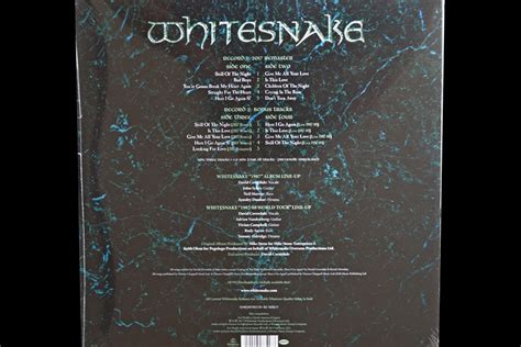 Whitesnake 1987 30th Anniversary Edition 2lp Vinyl Rockstuff