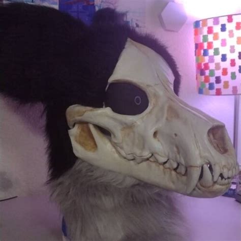 Skull Dog Fursuit Head Etsy