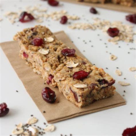 When the bars are cool, cover with plastic wrap or foil. So Good! High-Fiber Cranberry Oat Energy | Kitchen Cents | High fiber snacks, Fiber bars recipe ...