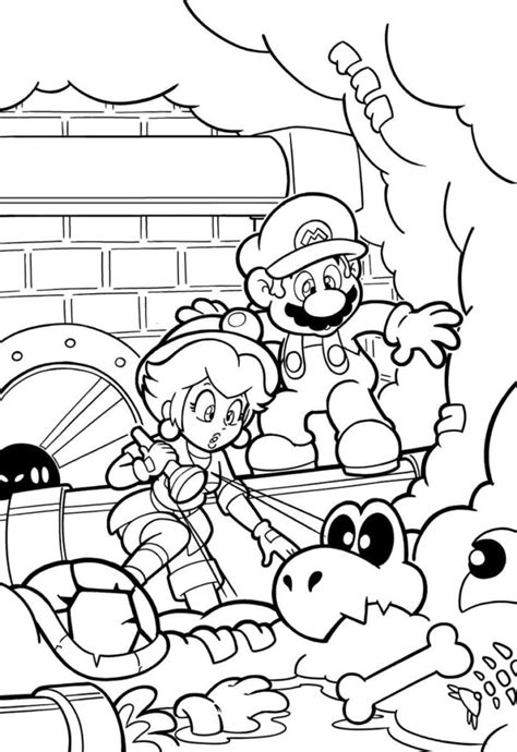 Il Funghetto Di Super Mario Bros Disegno Da Colorare Gratis Disegni