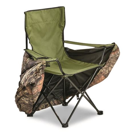 Tent Chair Hunt Blind W Hunt Chair Pop Up Mossy Oak Foldable Fowl Deer