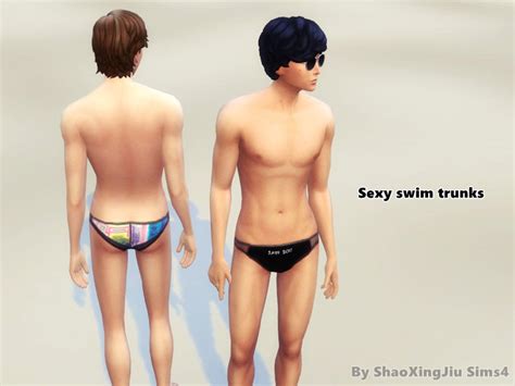 Swim Trunks Two Colors The Sims 4 Catalog