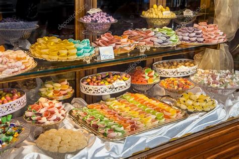Pastry Shop Glass Display Stock Photo By ©creativenature 104889484