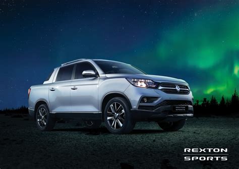 New Ssangyong Pickup Truck Goes Official As Rexton Sports Q200