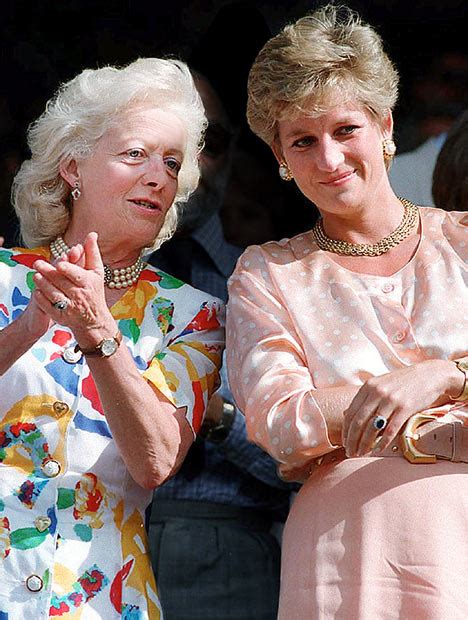 Princess Diana And Her Mother Princess Diana Tribute Page Photo
