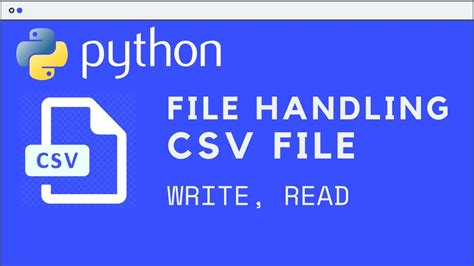 Csv Comma Separated Values Handling In Python Cbse Cs And Ip