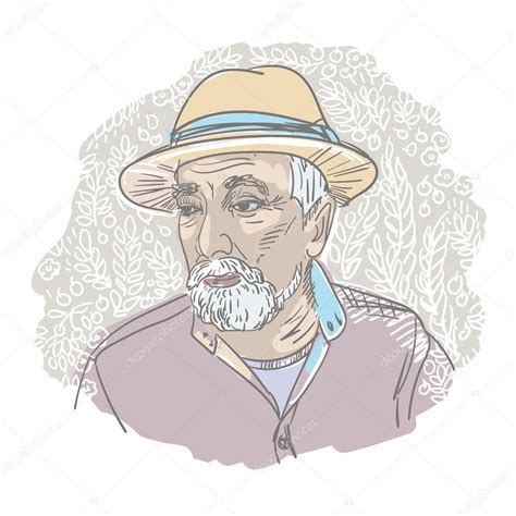 Old Man Stock Illustration By Nevada
