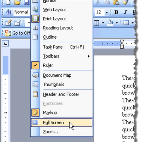 View Menu In Ms Word Microsoft Office Word Office Word Ms Word Hot