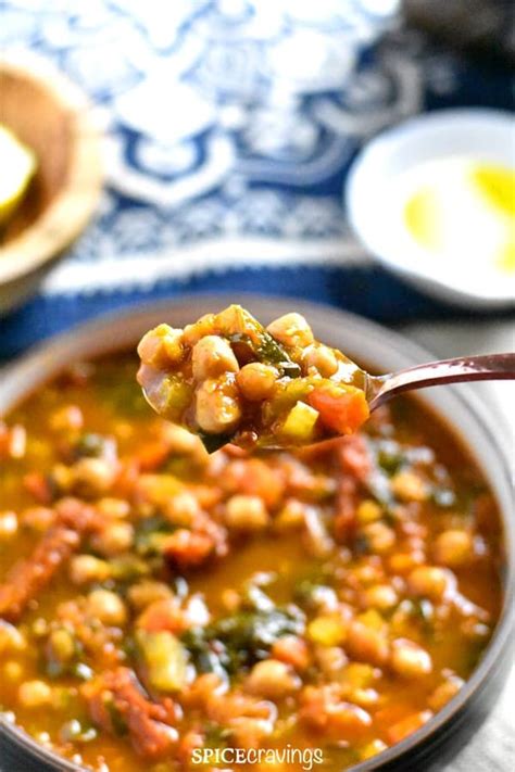 Fry the onion and celery for 10 minutes until softened. Moroccan Chickpea Soup in Instant Pot | Recipe | Instant ...