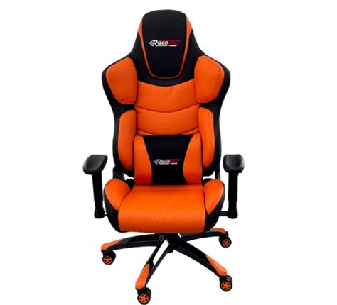 Racetec Torino Gaming Chair Orange With Black Trim Ac Bridge
