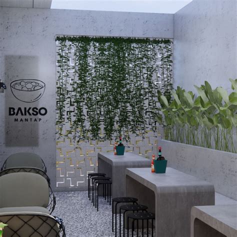 Desain Warung Bakso Kekinian Yang Nyaman Dan Estetik Modern House