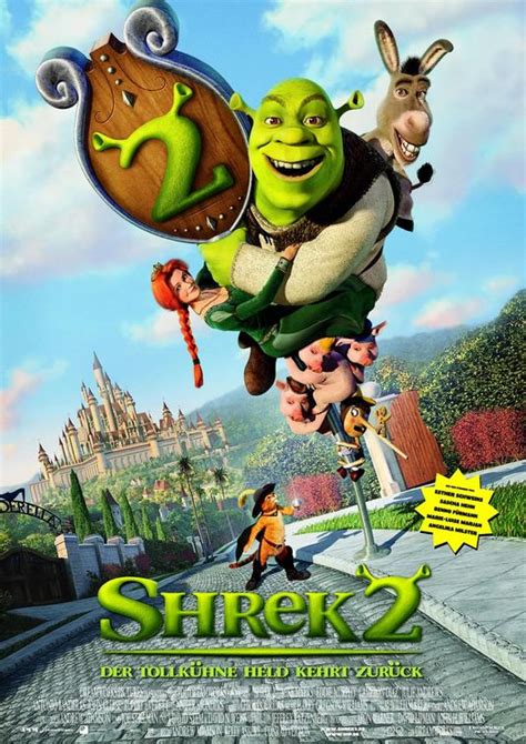 Shrek 2 Movie Poster 9 Of 10 Imp Awards