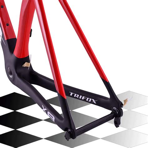 TRIFOX Carbon Road Bike Frame T800 Di2 Mechanical Carbon Fiber Road