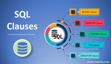 sql clauses know list of main types of sql clauses