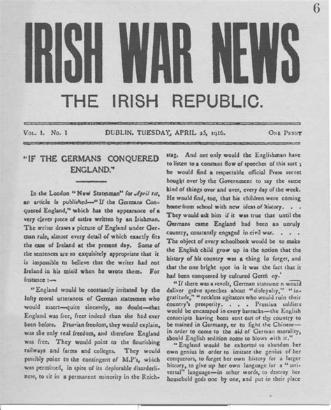 The Easter Rising 1916 Was An Inspiring Blow For Freedom Flashbak