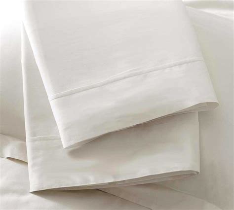 The most common pottery barn sheet material is cotton. Essential Sateen Sheet Set | Pottery Barn Canada
