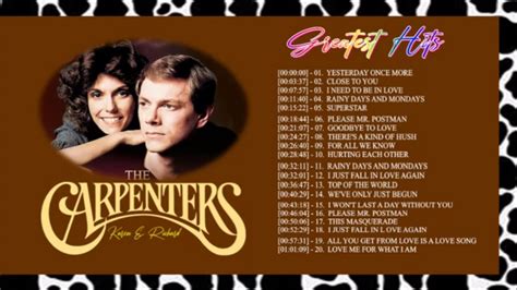 Carpenters Greatest Hits Youtube