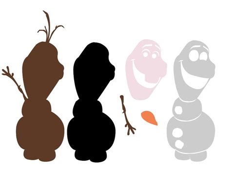 FREE olaf .svg file that I created. | Graphic design & silhouette sd
