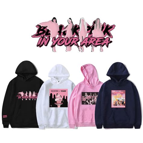 Blackpink JISOO JENNIE LISA ROSÉ Pullovers Kpop Girl Groups BLACKPINKs ...