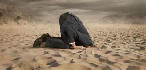 Pull Your Head Out Of The Sand Somethings Gotta Give Peo Leadership