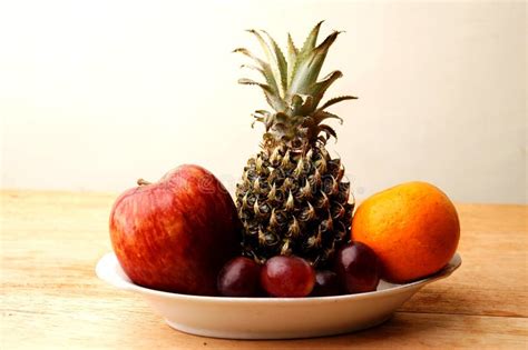 Bunch Of Fruits Stock Photo Image Of Orange Pineapple 53437908
