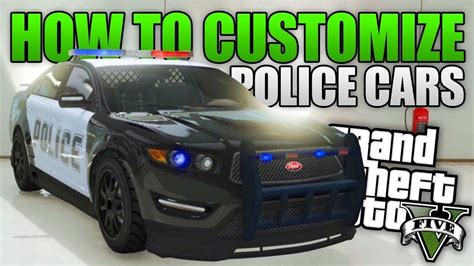 Gta 5 How To Customize Police Cars In Gta 5 151 2020 Gta 5 Secret