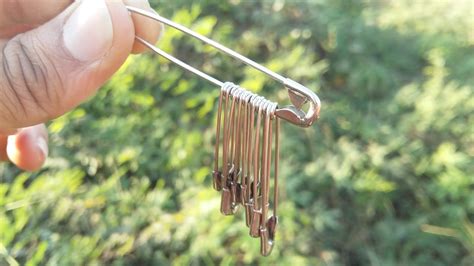 6 Life Hacks For Safety Pins You Should Know Youtube