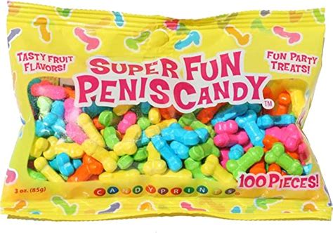 Super Fun Penis Candy 100 Pcs Per 3 Oz Bag Uk Health