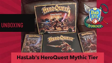 HasLab S HeroQuest Mythic Tier Unboxing Reupload YouTube