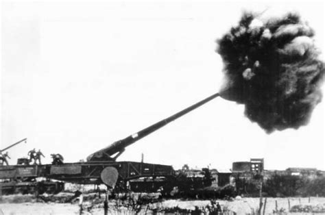 Duits Spoorweggeschut 28 Cm Kanone Eisenbahn Tracesofwarnl