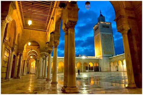 La Mosquée Zitouna De Tunis Tunisie Voyage Tunisie