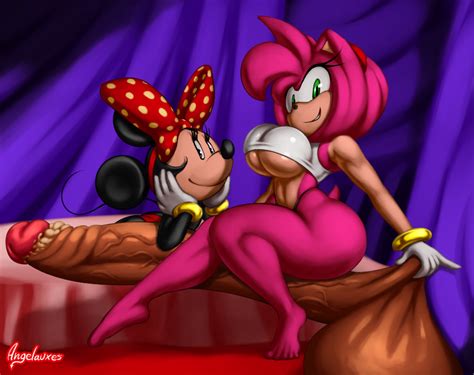 Minnie And Amy Ready For Fun By Angelauxes Hentai Foundry