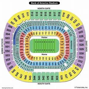 Bank Of America Stadium Seating Chart Seating Charts Tickets