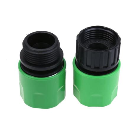 Landscape fabric and plastic can help prevent weeds and control erosion by holding the soil in place and keeping weeds from sprouting. 2pcs Male and Female Plastic Hose Connector From Quick ...