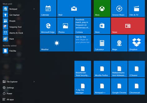 Windows 10 Tiles Are Blank White With No Thumbnail Icons Microsoft