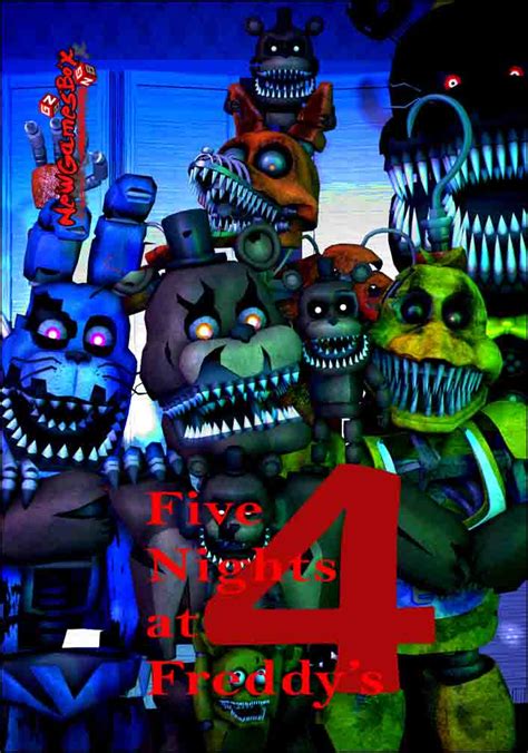 Play as a young child, alone in his room and plagued by restless nights. Five Nights at Freddys 4 PC Game Free Download Setup