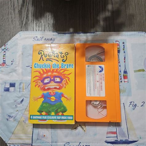 Rugrats Chuckie The Brave VHS 1996 Orange Tape 97368335738 EBay