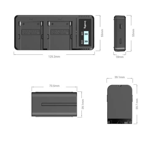 Smallrig Np F970 Battery And Charger Kit 3823 Syntexcz