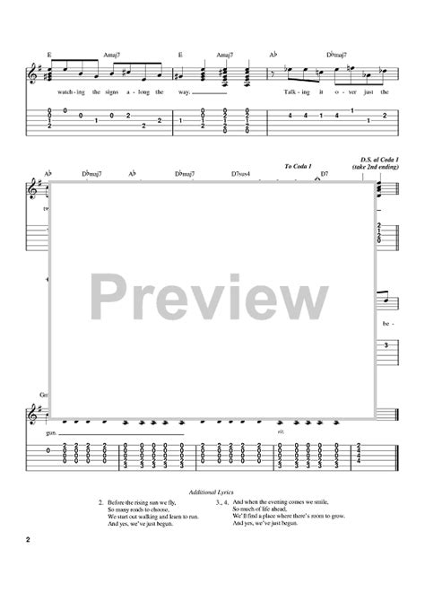 Weve Only Just Begun Sheet Music By The Carpenters For Easy Guitar Sheet Music Now