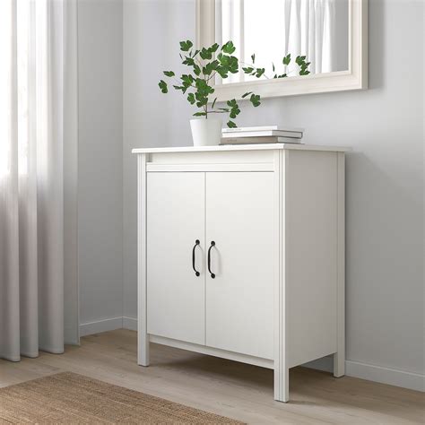 Brusali Cabinet With Doors White 31 12x36 58 Learn More Ikea
