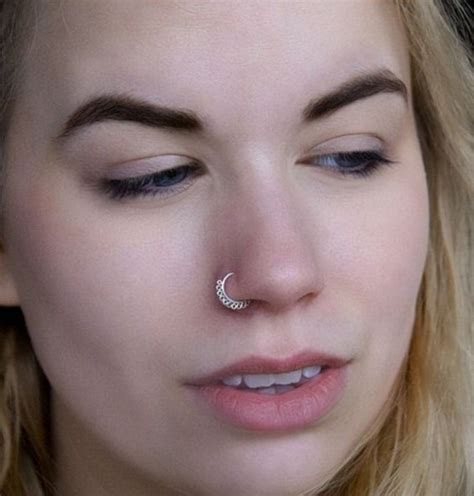 For nostril piercings a ring or stud is the best choice when starting but if you choose the latter make sure that it. 101 Cute Nose Piercings and Studs