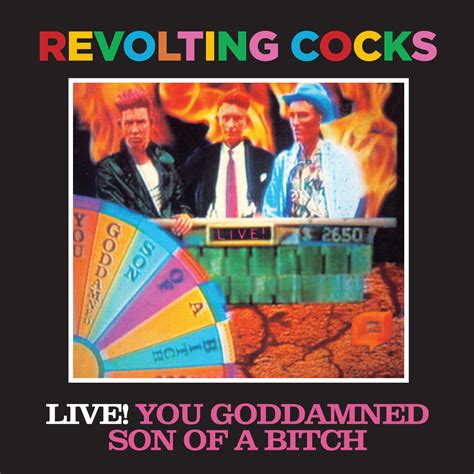 Revolting Cocks Live You Goddamned Son Of A Bitch Cd Wienerworld