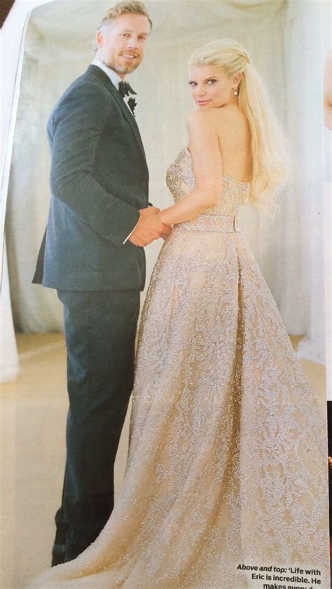 Jessica Simpson Wedding From Ok Magazine Celebrity Wedding Dresses