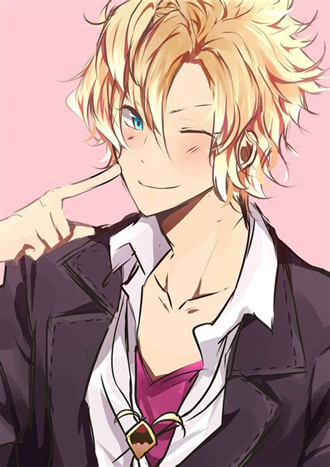 Blond Anime Boy With Blue Eyes ㆁᴗㆁ Mukami Kou Amantes Diabolik
