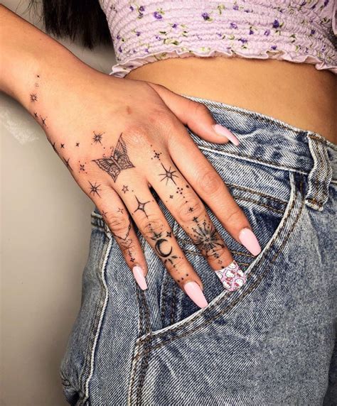 pin by abby on tatts hand tattoos for women hand and finger tattoos small hand tattoos