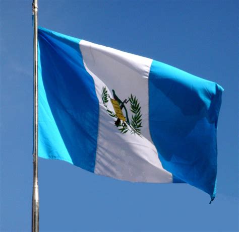 Bandera De Guatemala Foto