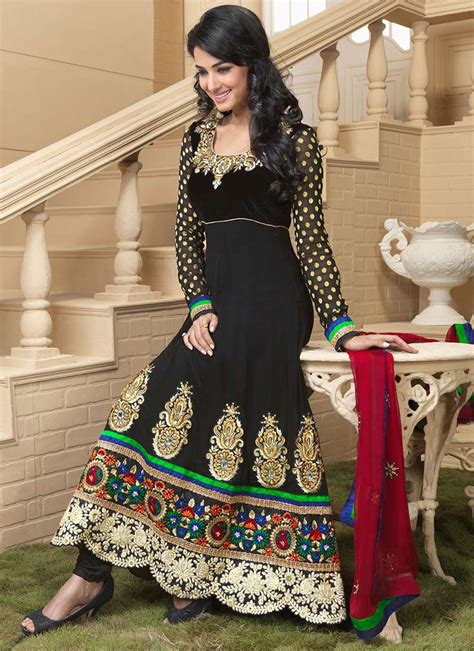 Bollywood Anarkali Embroidery Dresses Collection 2013 2014 Missy Lovesx3